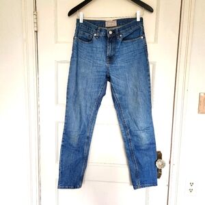 Everlane High Rise Ankle Length Size 26" 98% Cotton